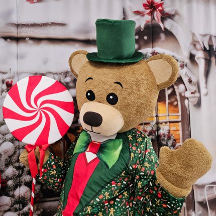 Teddy Bear Mascot Costume, Adult Mascot Costume, Party Mascot Costume, Event Teddy Mascot Costume, Birthday Party Costume, Luxury Mascot Costume