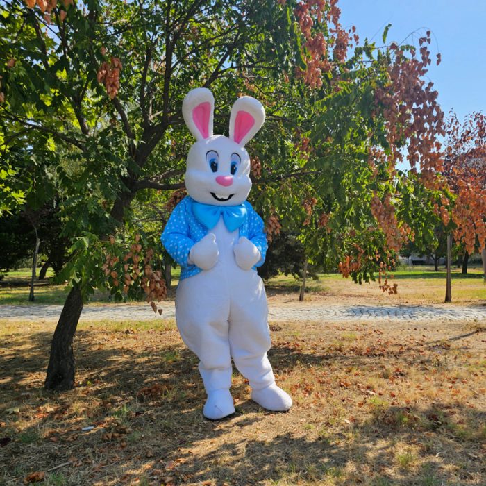 Easter Bunny Mascot Costume, Adult Mascot Costume, Party Mascot Costume, Event Mascot Costume, Birthday Party Costume, Luxury Mascot Costume - Image 4