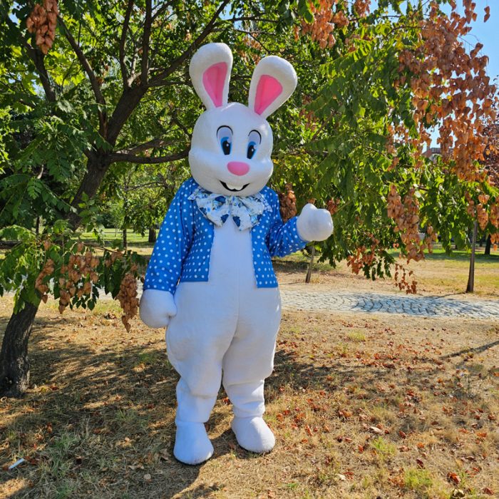 Easter Bunny Mascot Costume, Adult Mascot Costume, Party Mascot Costume, Event Mascot Costume, Birthday Party Costume, Luxury Mascot Costume - Image 4