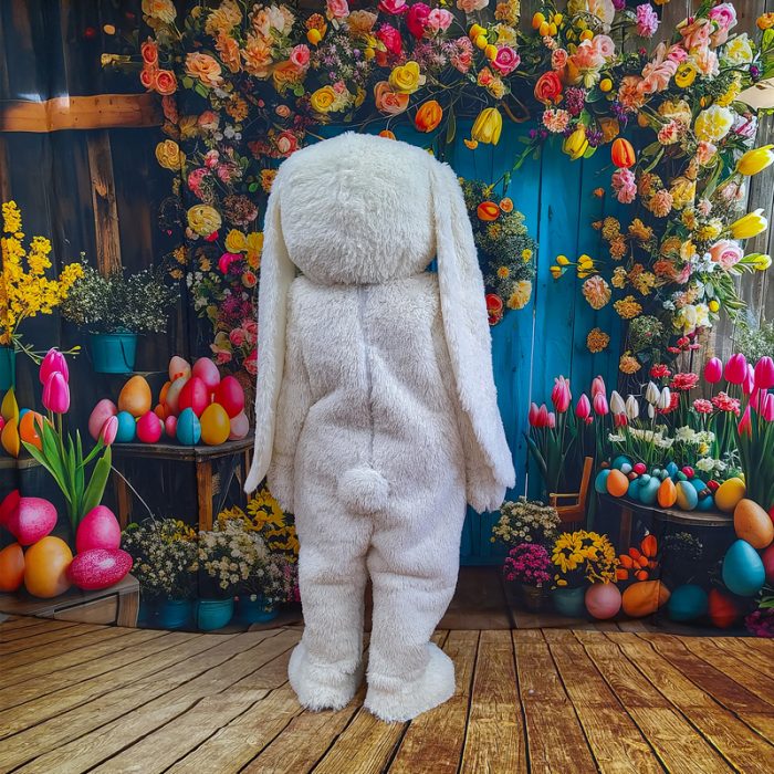 Easter Bunny Mascot Costume, Adult Mascot Costume, Party Mascot Costume, Event Mascot Costume, Birthday Party Costume, Luxury Mascot Costume - Image 8