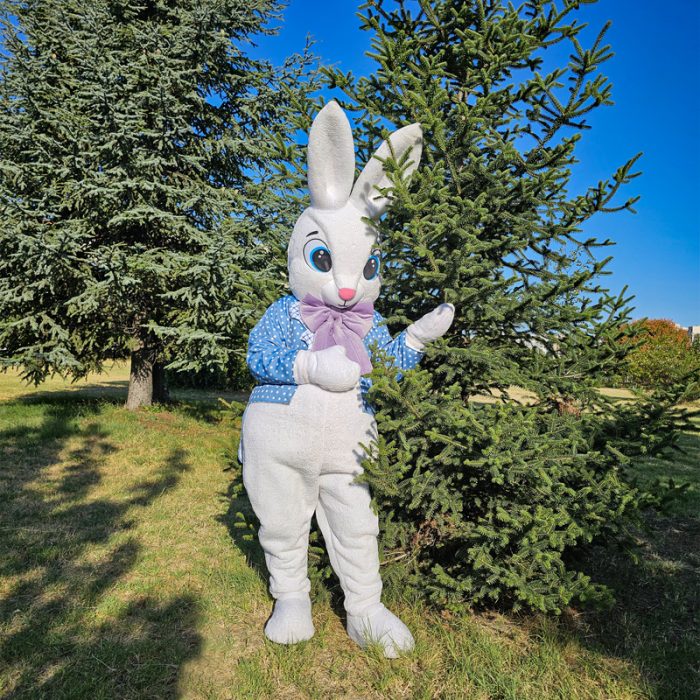 Easter Bunny Mascot Costume, Adult Mascot Costume, Party Mascot Costume, Event Mascot Costume, Birthday Party Costume, Luxury Mascot Costume - Image 2