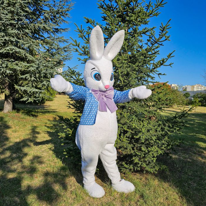 Easter Bunny Mascot Costume, Adult Mascot Costume, Party Mascot Costume, Event Mascot Costume, Birthday Party Costume, Luxury Mascot Costume - Image 3