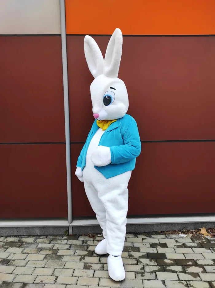 Easter Bunny Mascot Costume, Adult Mascot Costume, Party Mascot Costume, Event Mascot Costume, Birthday Party Costume, Luxury Mascot Costume - Image 4