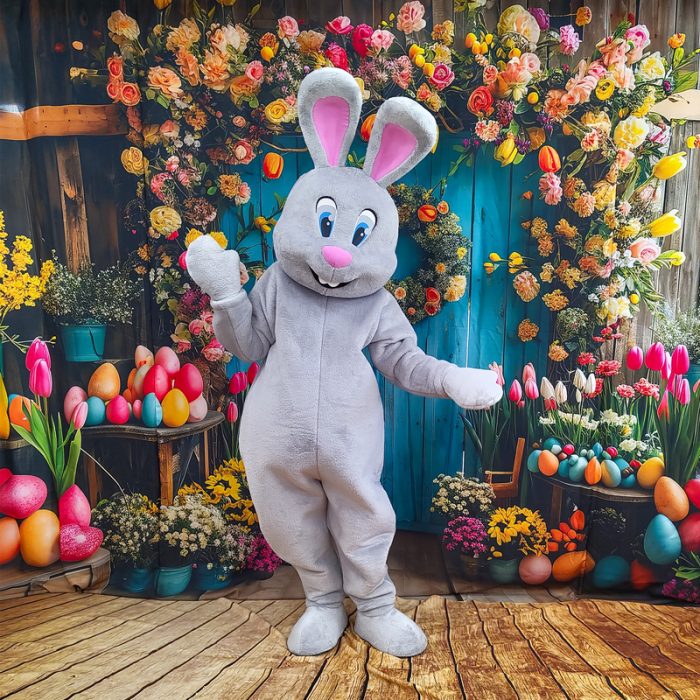 Bunny Mascot Costume, Adult Mascot Costume, Party Mascot Costume, Event Mascot Costume, Birthday Party Costume, Luxury Mascot Costume - Image 6