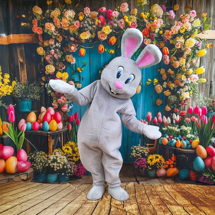 Bunny Mascot Costume, Adult Mascot Costume, Party Mascot Costume, Event Mascot Costume, Birthday Party Costume, Luxury Mascot Costume - Image 4