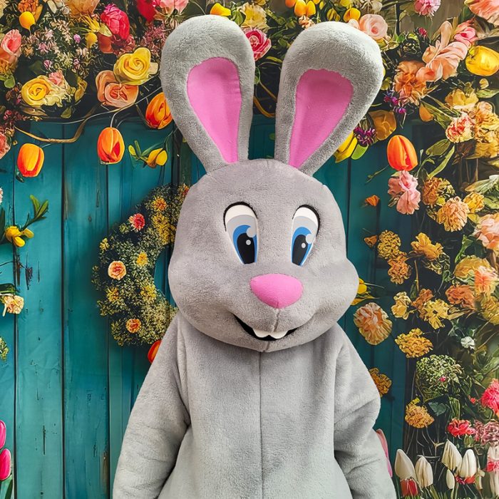 Bunny Mascot Costume, Adult Mascot Costume, Party Mascot Costume, Event Mascot Costume, Birthday Party Costume, Luxury Mascot Costume - Image 1