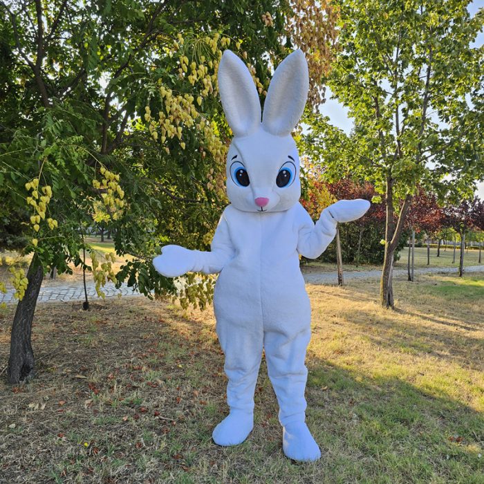 Easter Bunny Mascot Costume, Adult Mascot Costume, Party Mascot Costume, Event Mascot Costume, Birthday Party Costume, Luxury Mascot Costume - Image 4