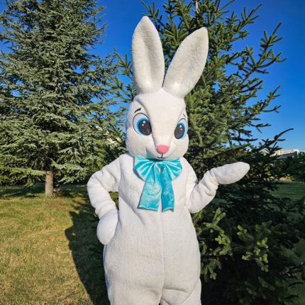 Easter Bunny Mascot Costume, Adult Mascot Costume, Party Mascot Costume, Event Mascot Costume, Birthday Party Costume, Luxury Mascot Costume