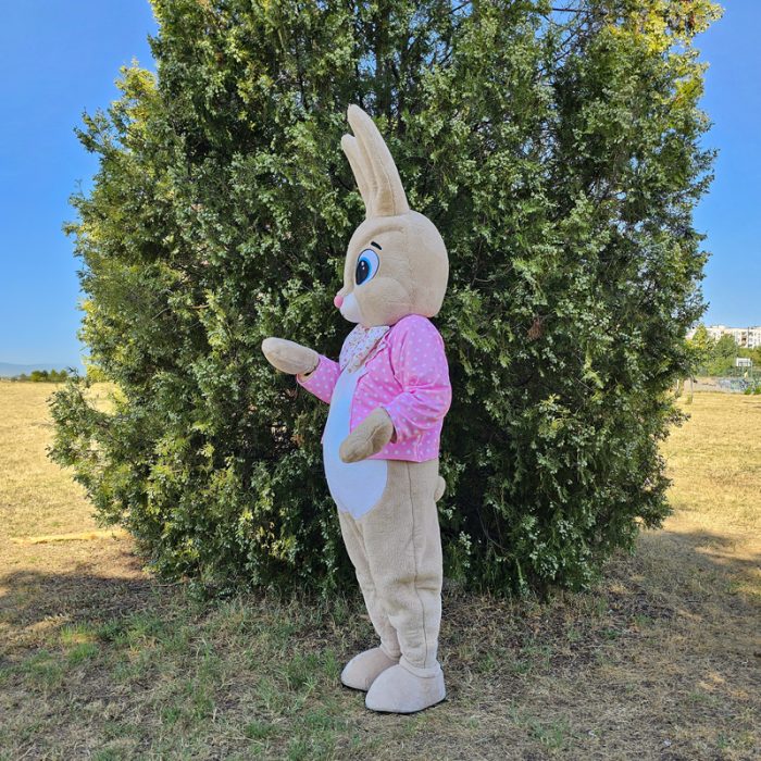 Easter Bunny Mascot Costume, Adult Mascot Costume, Party Mascot Costume, Event Mascot Costume, Birthday Party Costume, Luxury Mascot Costume - Image 4