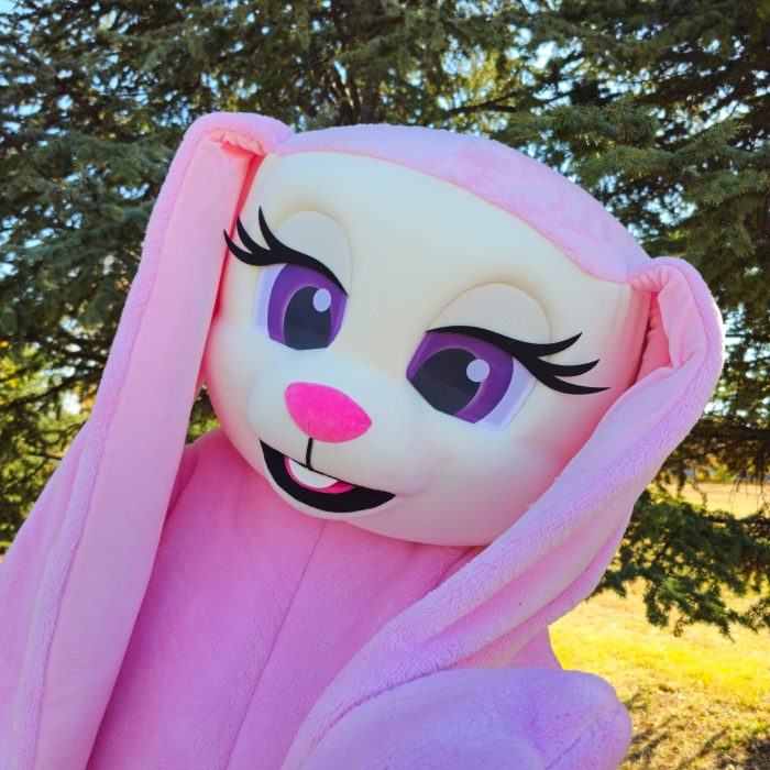 Love Pink Bunny Mascot Costume, Adult Mascot Costume, Party Mascot Costume, Event Mascot Costume, Birthday Party Costume, Luxury Mascot Costume - Image 9