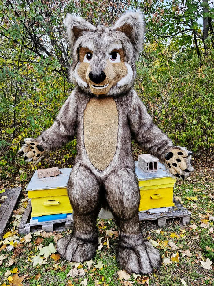 Wolf Mascot Costume, Adult Mascot Costume, Party Mascot Costume, Event Mascot Costume, Birthday Party Costume, Luxury Mascot Costume - Image 2