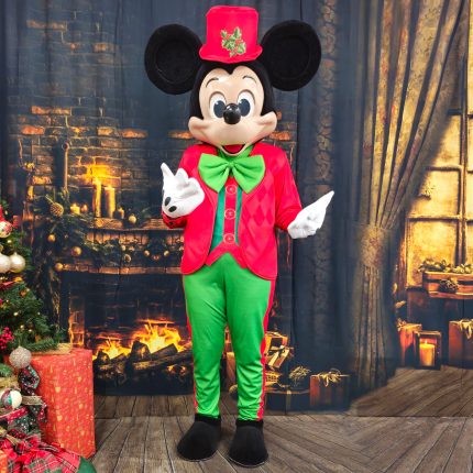 Mr. Mouse Mascot Costume, Adult Mascot Costume, Party Mascot Costume, Event Mascot Costume, Birthday Party Costume, Luxury Mascot Costume