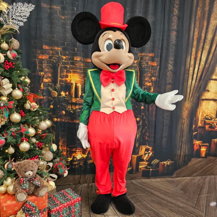 Mickey Mouse Mascot Costume, Adult Mascot Costume, Party Mascot Costume, Event Mascot Costume, Birthday Party Costume, Luxury Mascot Costume - Image 3